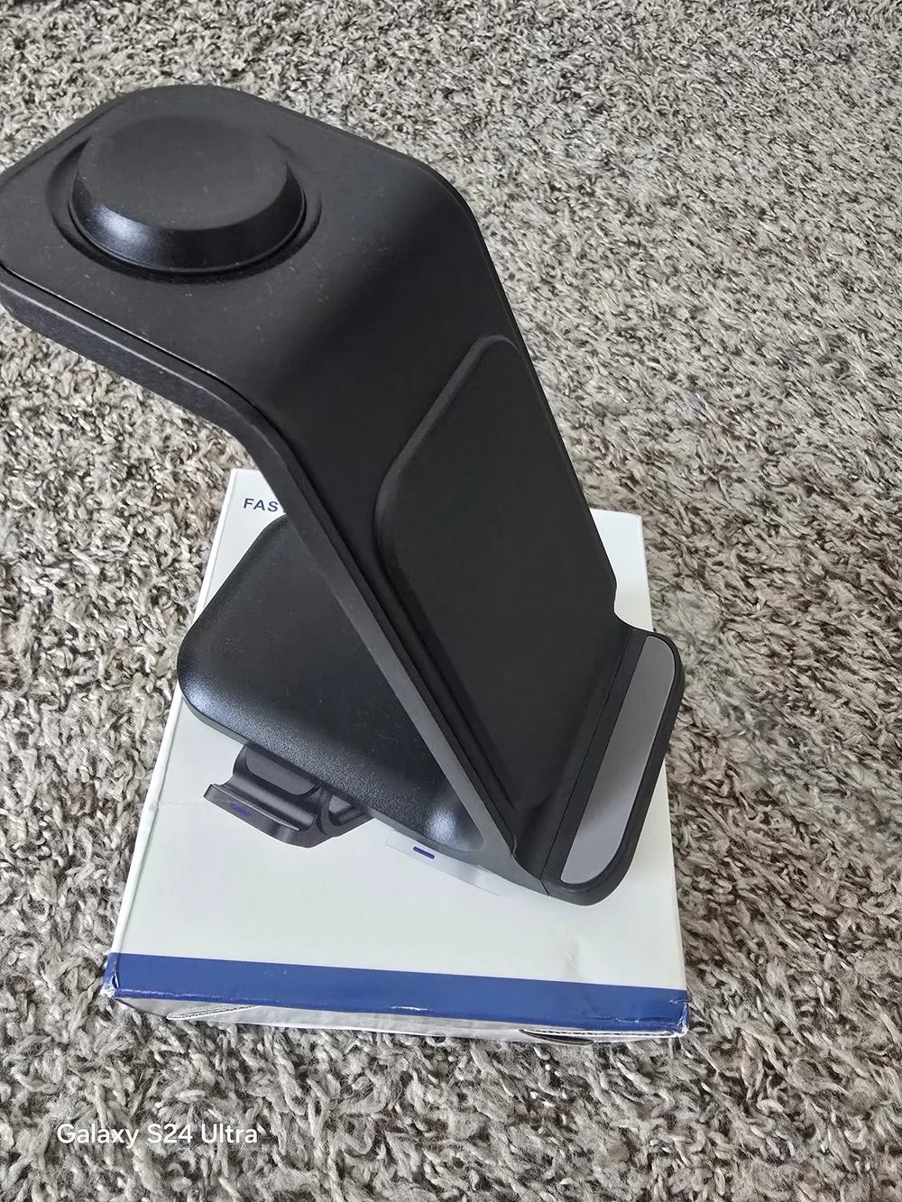 3-in-1 Wireless Charging Stand - Black